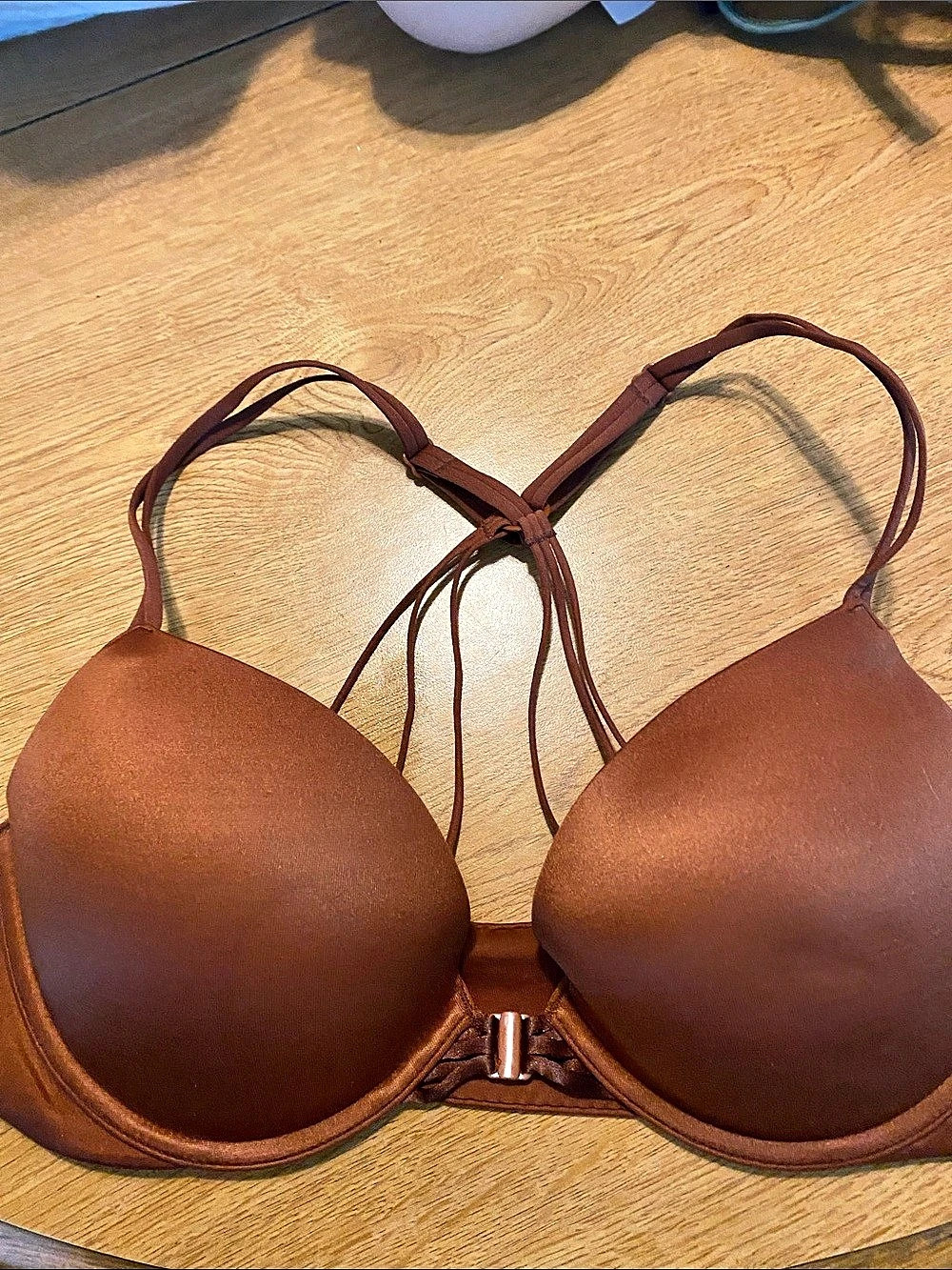 Victoria's Secret Very Sexy Push-Up Front-Close Bra Brown